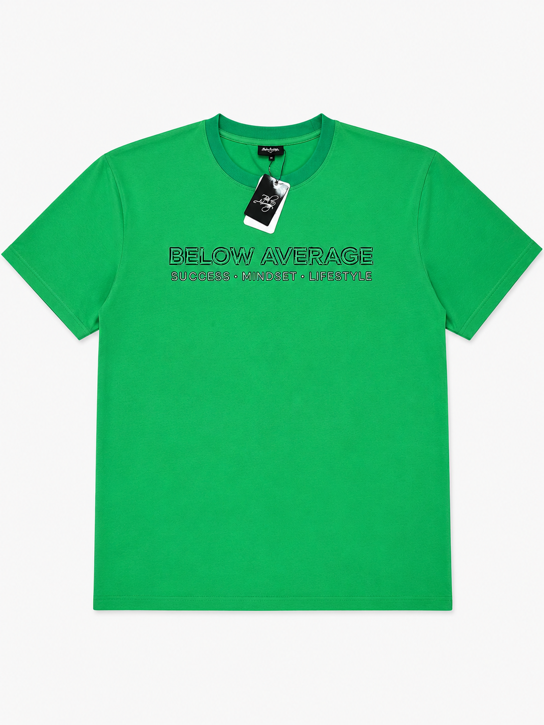 Below Average "Mindset · Lifestyle" Tee - Green