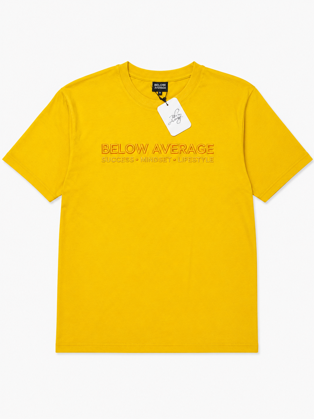 Below Average "Mindset · Lifestyle" Tee