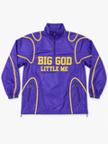 Big God Little Me Quarter-Zip Windbreaker