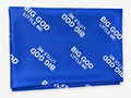 Big God Little Me Silk Scarf - Blue