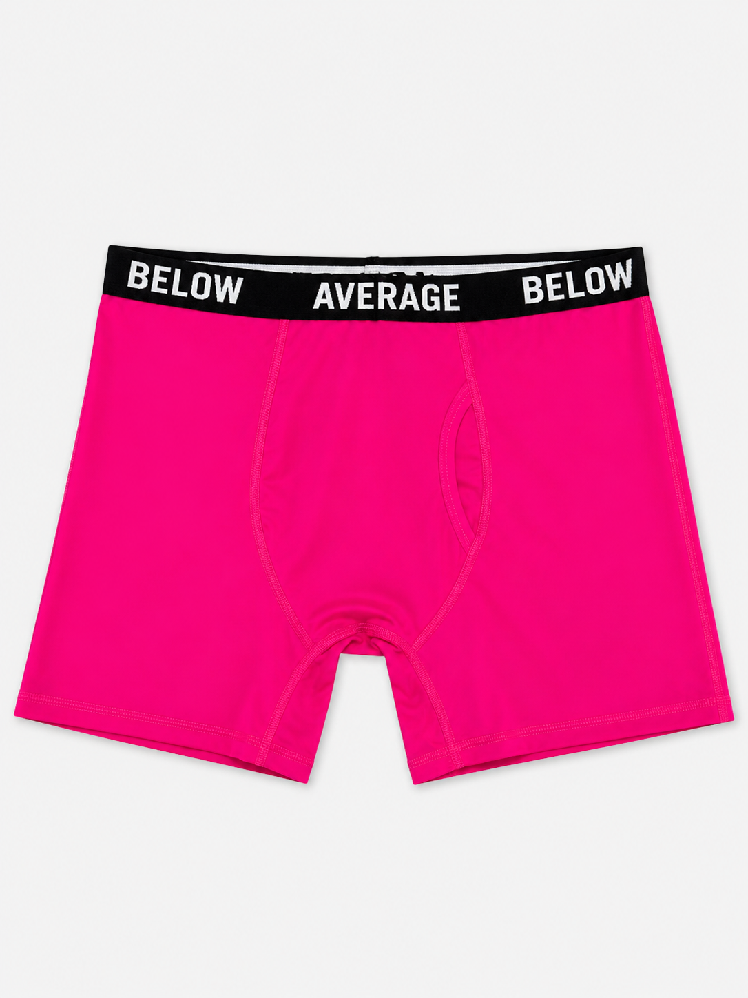 Below Average Boxer Briefs - Magenta