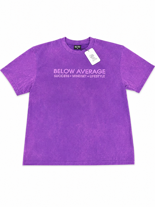 Below Average "Mindset · Lifestyle" Tee