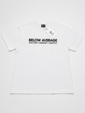 Below Average "Mindset · Lifestyle" Tee - White