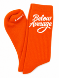 Below Average Crew Socks - Amber