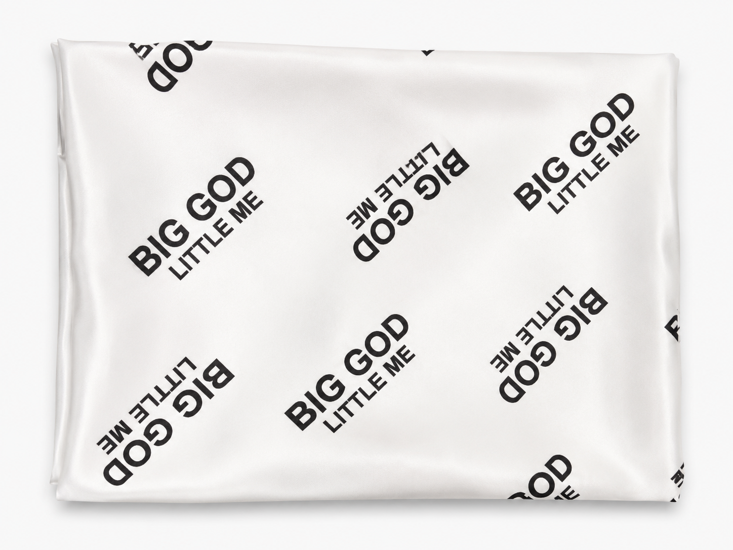 Big God Little Me Silk Scarf