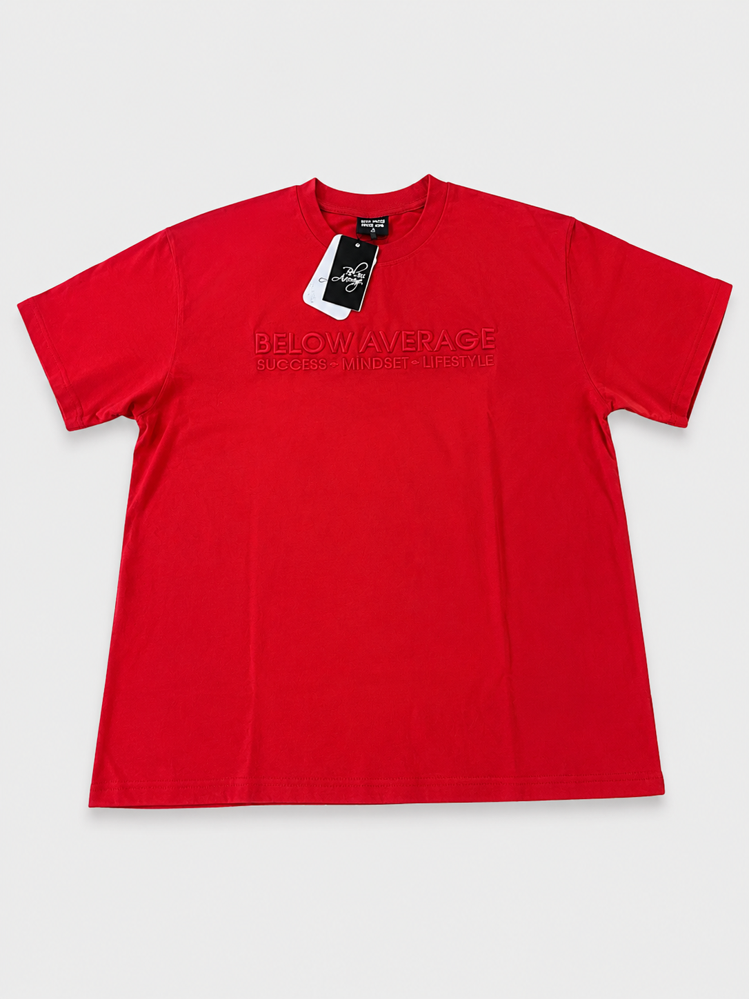 Below Average "Mindset · Lifestyle" Tee
